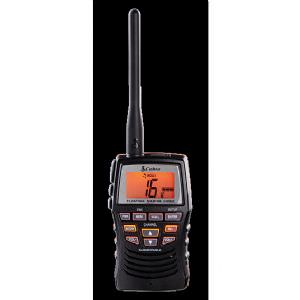 Cobra HH150 floating waterproof Handheld VHF Marine Radio (click for enlarged image)